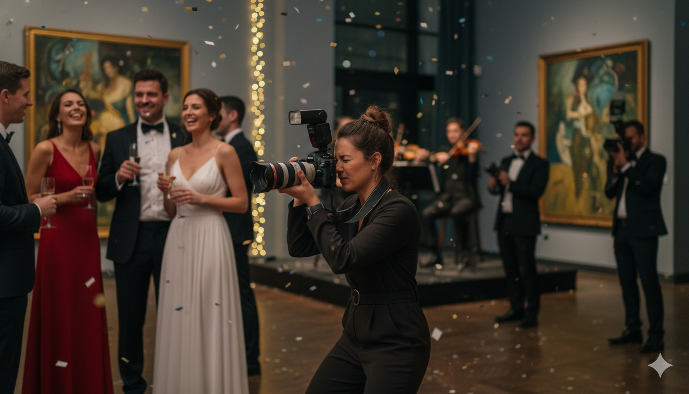 Professional event photography