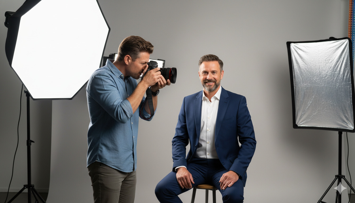 Professional headshot photography