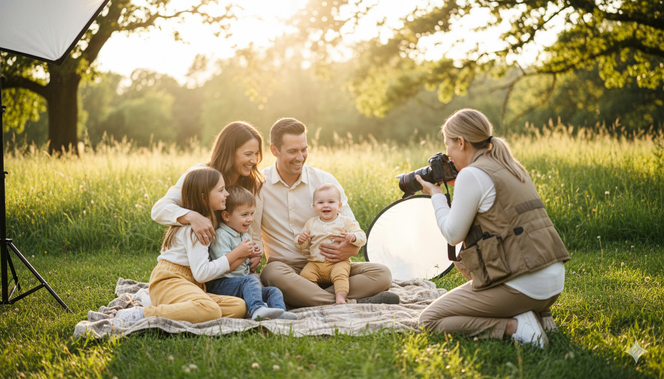 Family portrait session